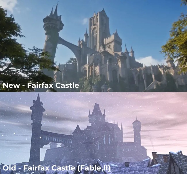 《神鬼寓言》新作与前几作场景对比 游戏大进化