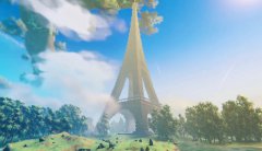 玩家在《英灵神殿》打造了埃菲尔铁塔